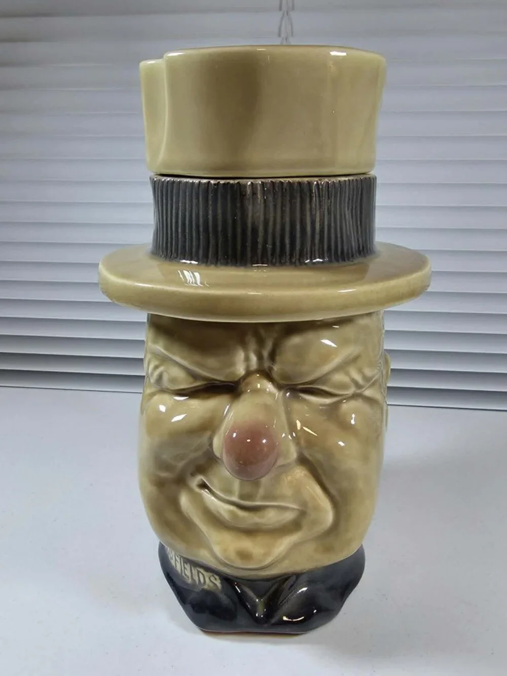 WC FIELDS COOKIE JAR #153 MCCOY POTTERY 11